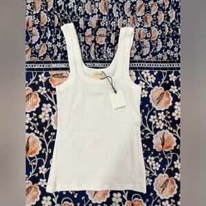 CLYQUE The Label White Tank